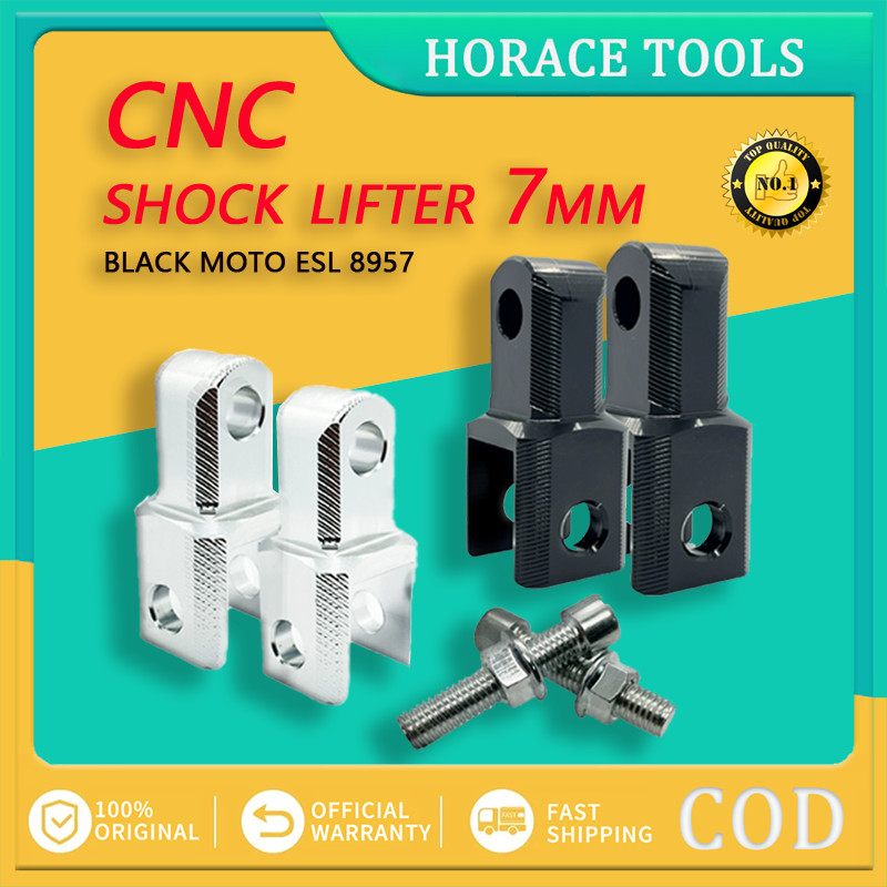 （Free Bolts） CNC SHOCK LIFTER 7MM MOTO-ESL-8957 CNC ALLOY SHOCK ...