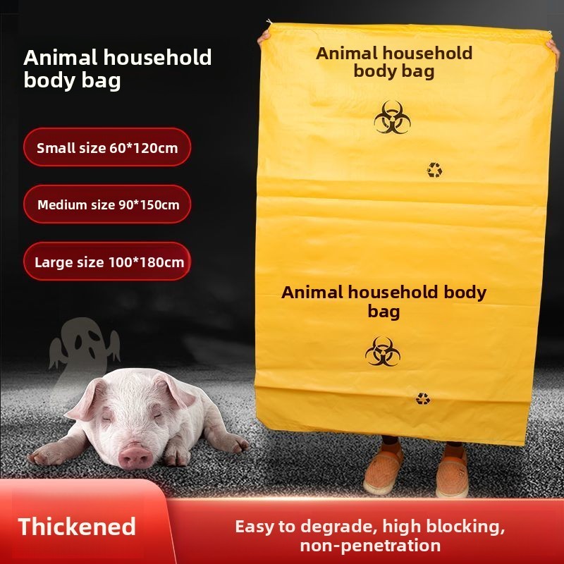 Biodegradable Thickened Pig Livestock Carcass Wrap for Dogs, Cattle ...