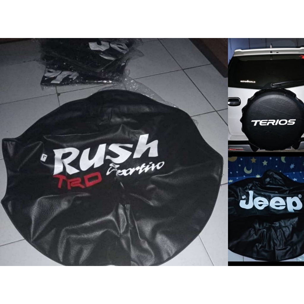 RUSH Trd Sportivo Car Spare Tire Cover Tire Cover | Shopee Philippines
