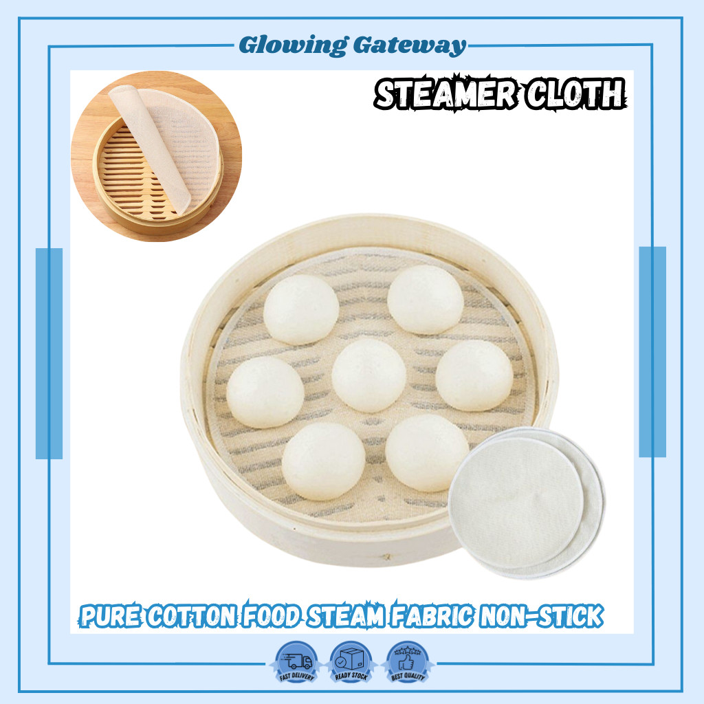 Pure Cotton Food Steam Fabric Nonstick Steamer Cloth Bun Yam Rice Kain
