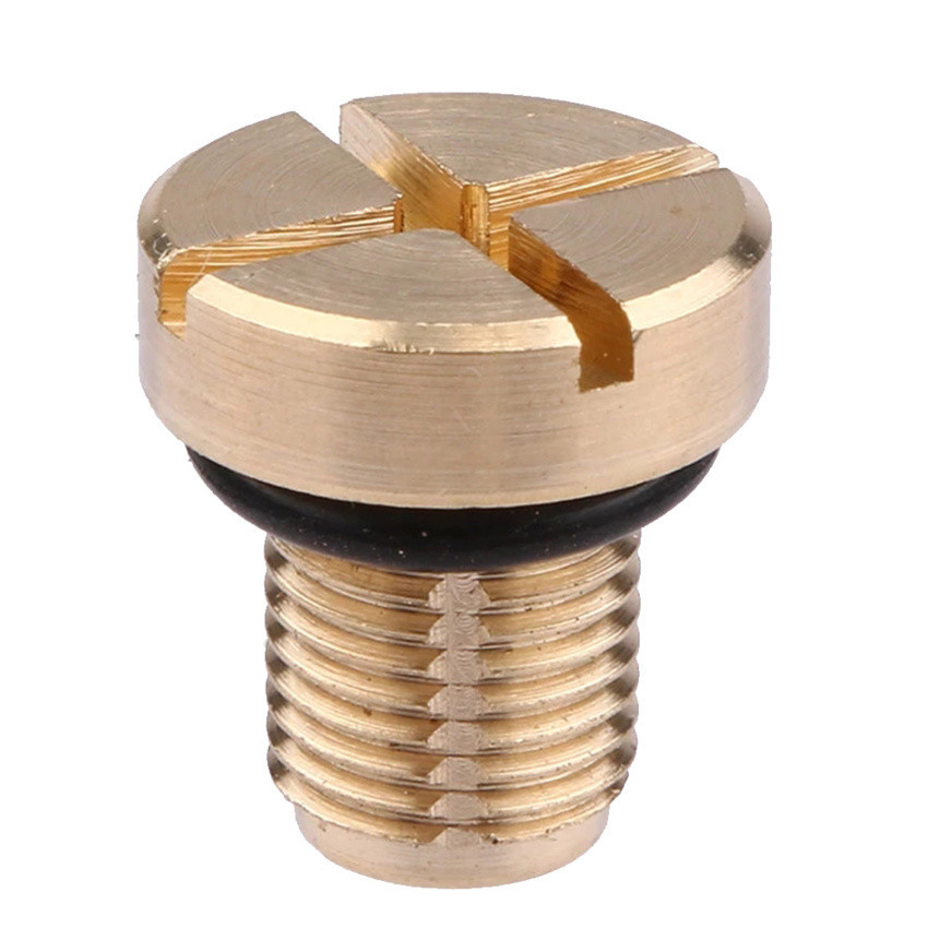Coolant Expansion Tank Bleeder Screw Brass for BMW E36 E39 E46 Car Oil
