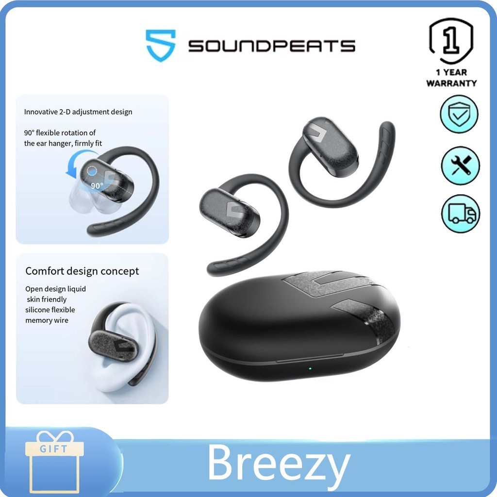 Soundpeats Over Ear Bluetooth Earbuds SoundPEATS Capsule Pro Bluetooth  Earbuds Wireless Earphones LDAC ANC Active Noise-Cancellation
