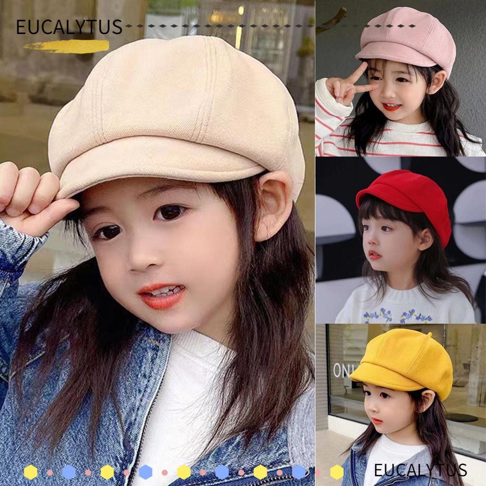 PIKADINGNIS Kids Vintage Newsboy Cap Toddler Tweed Beret Hat Cabbie Hat Little Kids Driver Cap