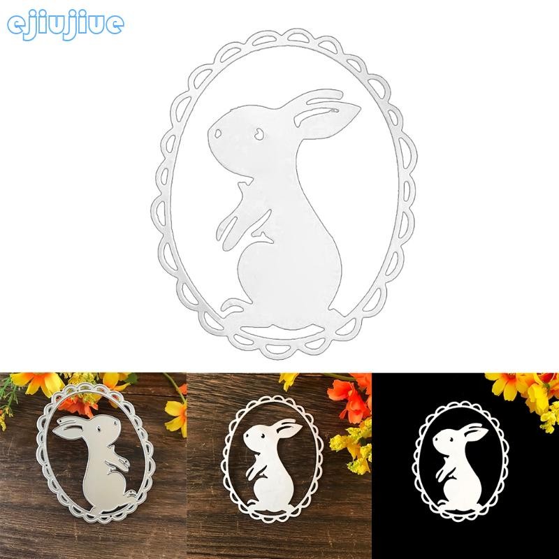 cc Easter Rabbit Metal Cutting Dies Stencil Scrapbooking DIY Album ...