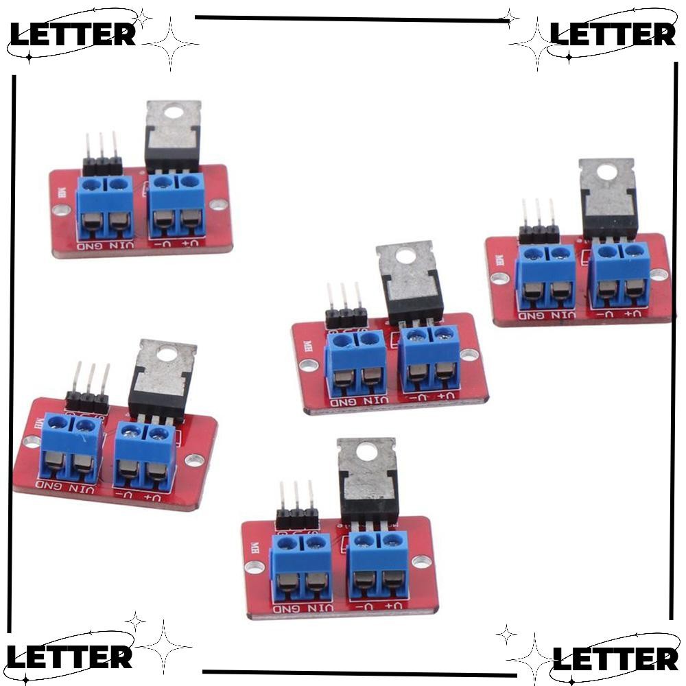 LET 5pcs MOSFET, red IRF520 Driver Module, Raspberry PI Button Drive