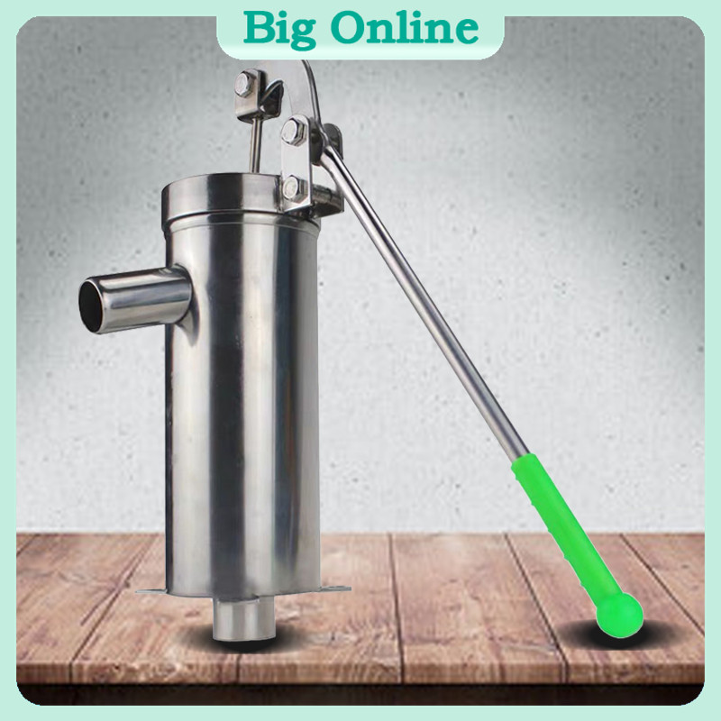 Hand Shake Water Pump Stainless Steel Manual Jetmatic Pump Home Well