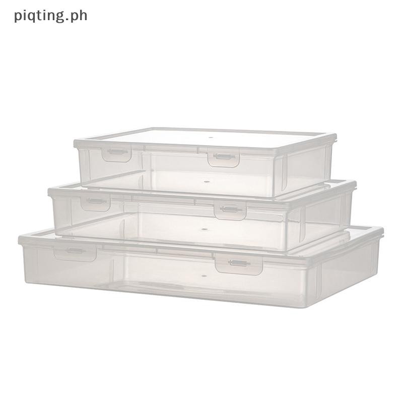 PP Book A4 Document Storage Box Desktop Office Test Paper Storage ...