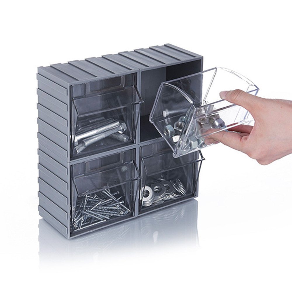 Combined Dump Bucket Hardware Storage Box Plastic Classification Screw ...