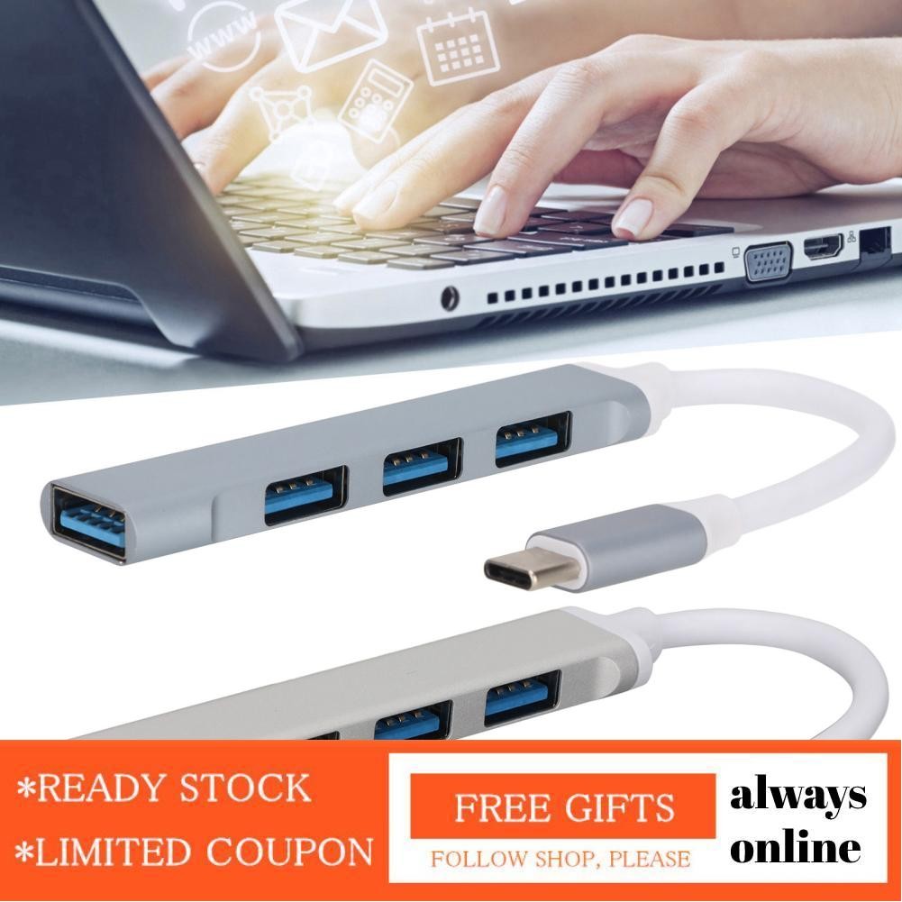 Alwaysonline USB Docking Station Simple Operation C Hub To 4 in 1 for ...