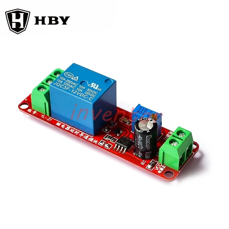 DC 12V Timer Delay Relay Shield Module NE555 Timer Switch Adjustable ...