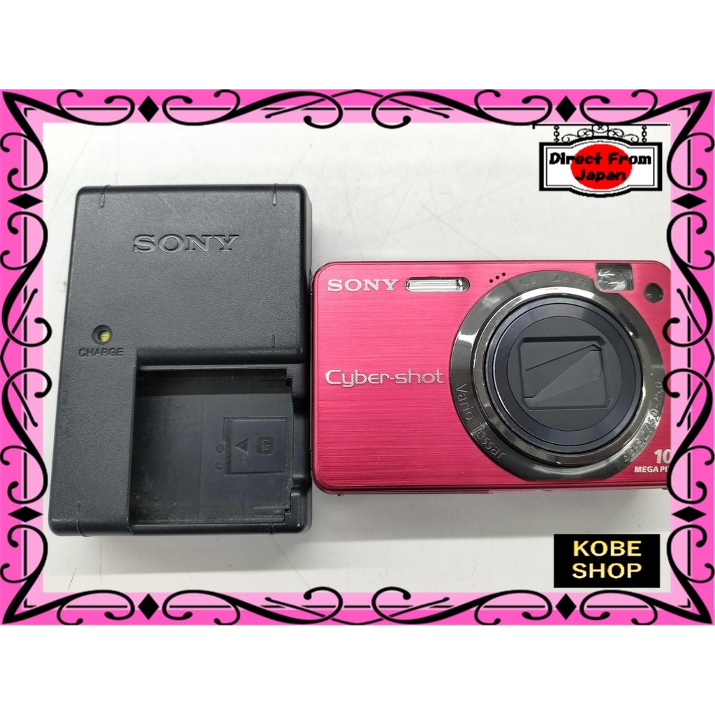 【Direct From Japan】 SONY DSCW170 Digital Camera Display language is