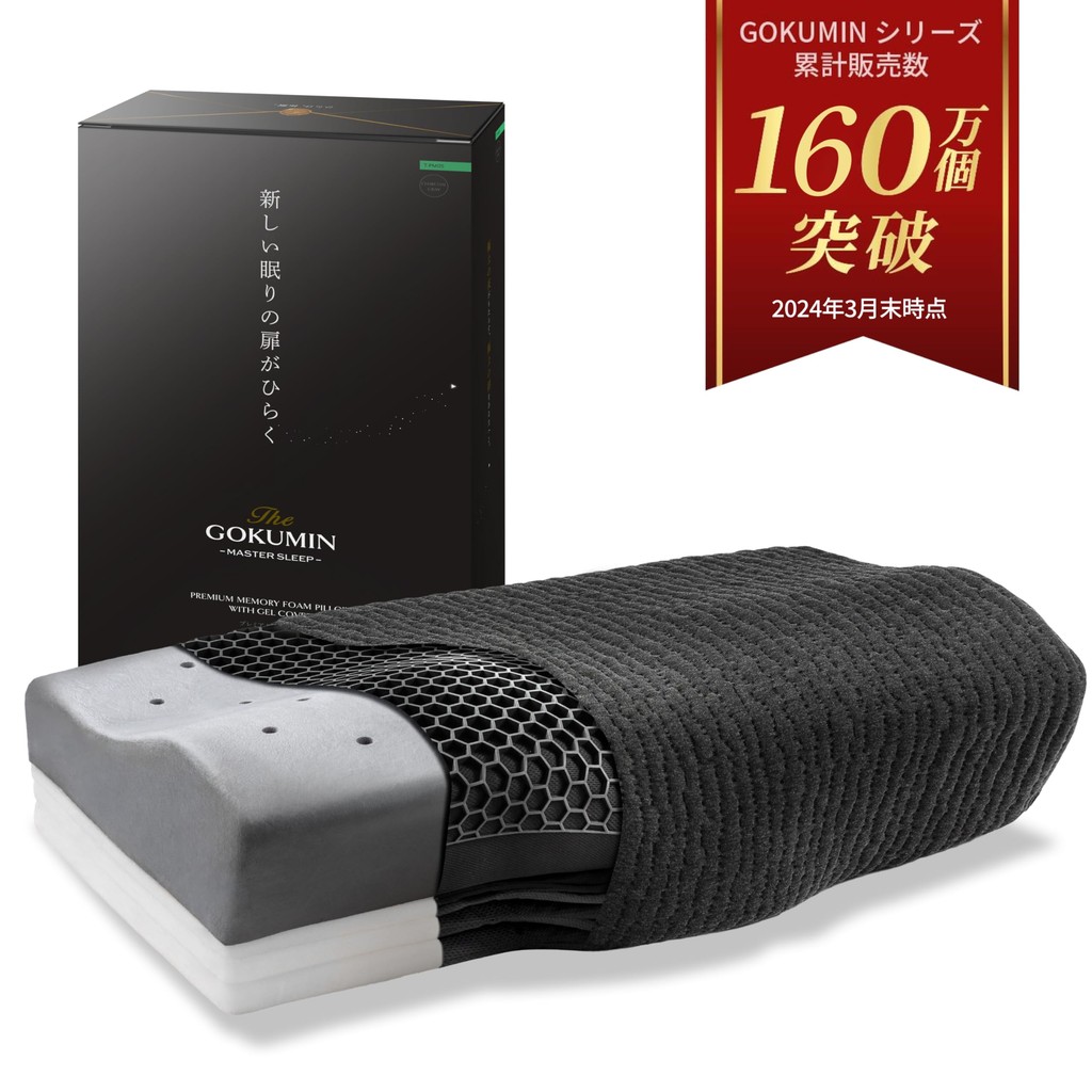 GOKUMIN Adjustable Memory Foam Pillow for Perfect Sleep 4 Height