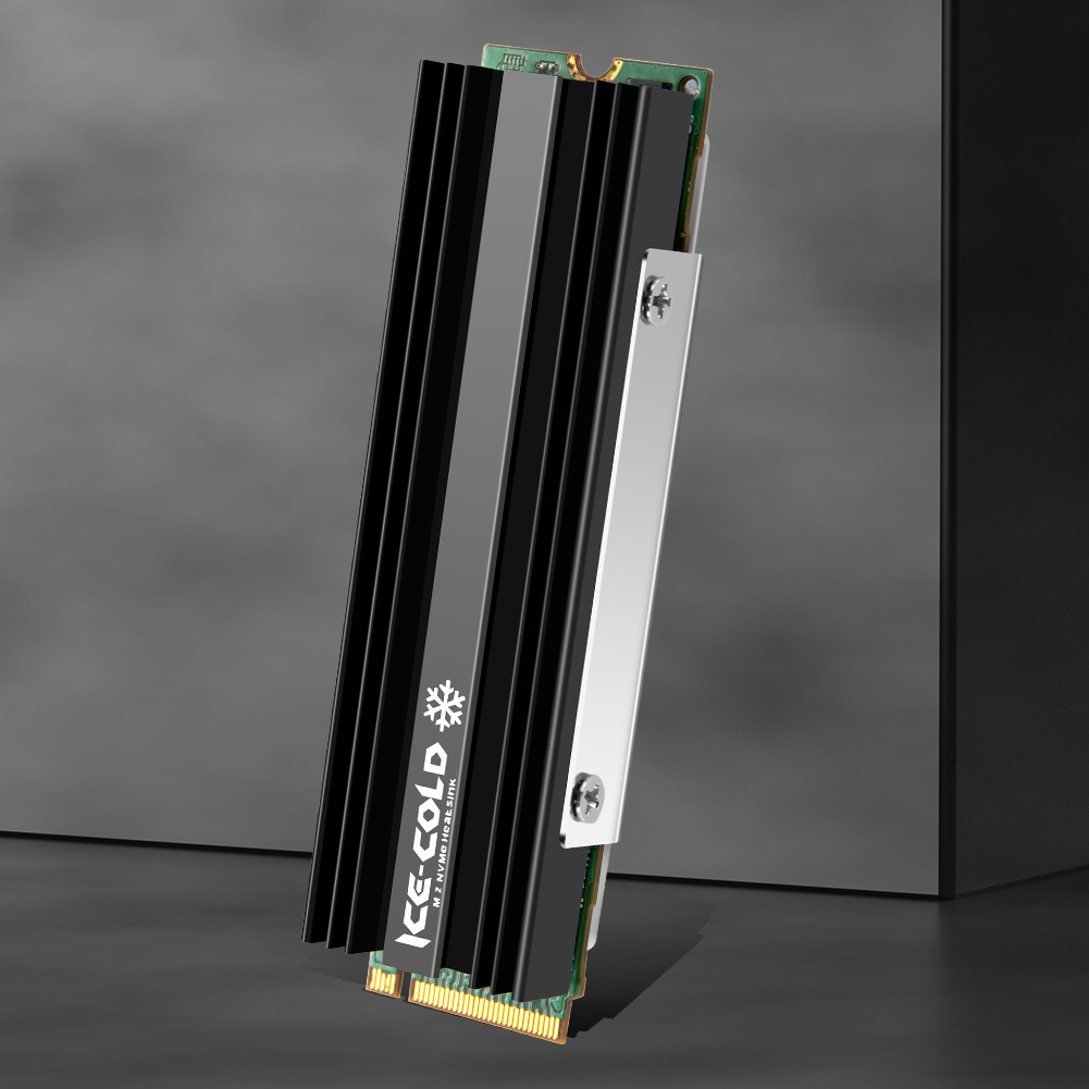 [Didays.ph] M.2 NGFF NVME 2280 SSD Heatsink with Silicone Thermal Pad