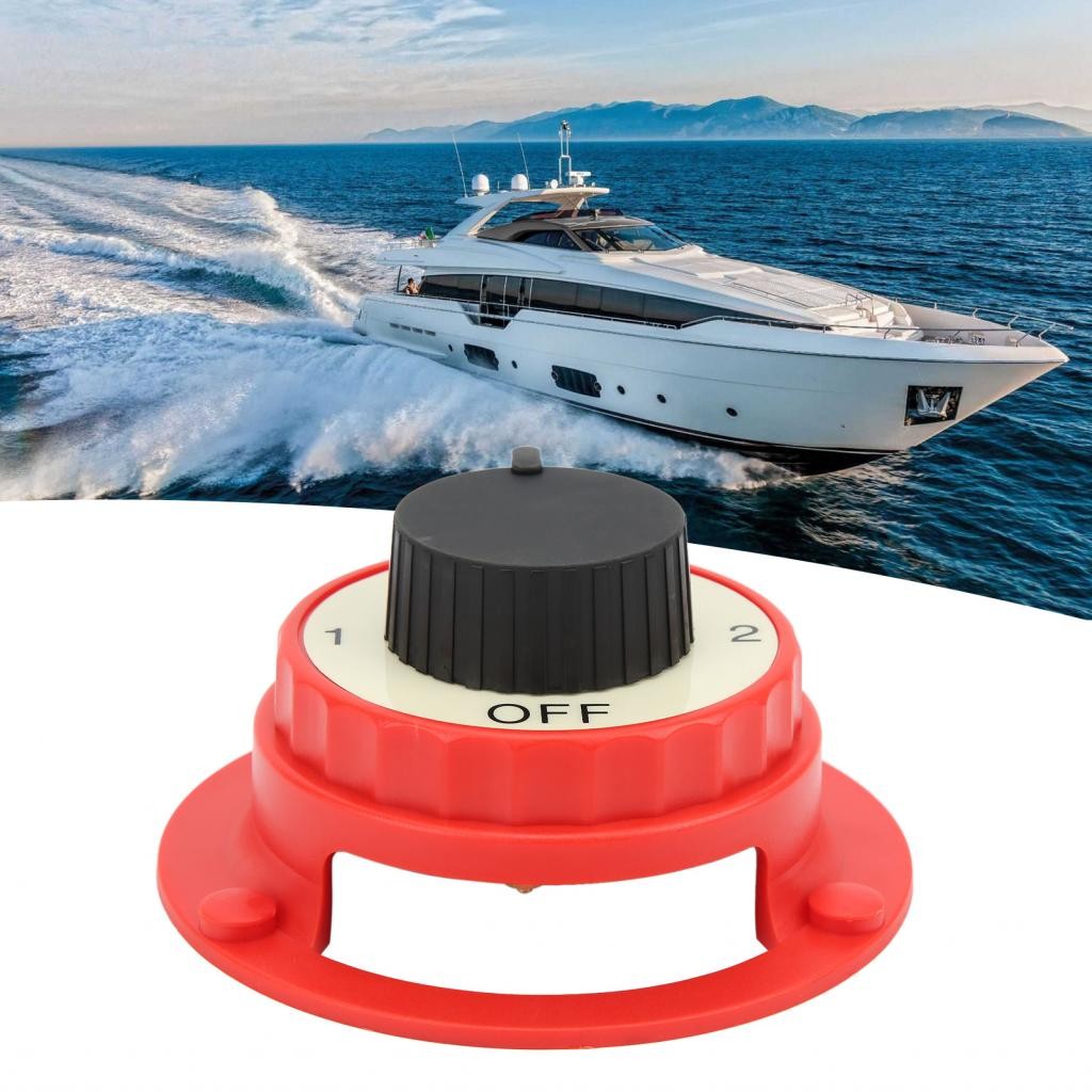 Calinodesign Battery On Off Switch 4 Way Selector 250A Safe Marine ...