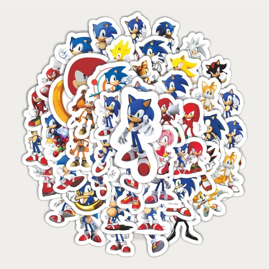 Sticker Pack Cartoon Sticker Sonic the Hedgehog Sticker | TUMBLR ...