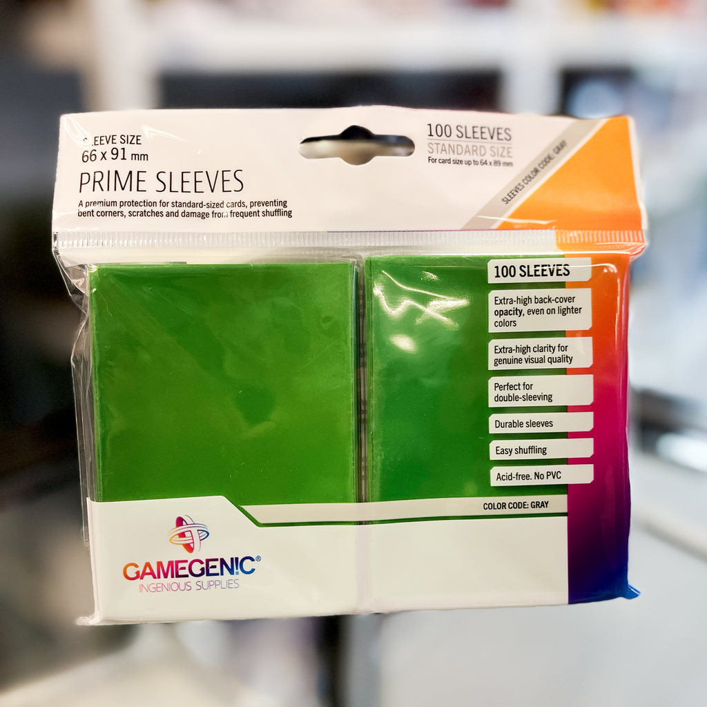Gamegenic Prime Sleeves: Green (100) | Shopee Philippines