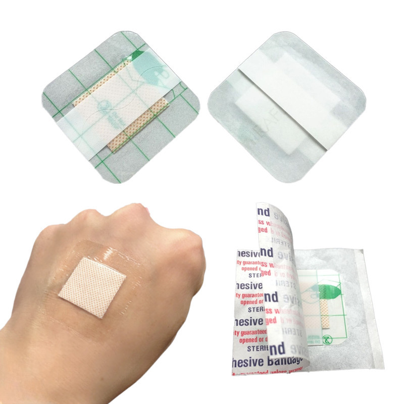 Transparent Band Aid Square Shaped Waterproof Patches Wound Dressing ...