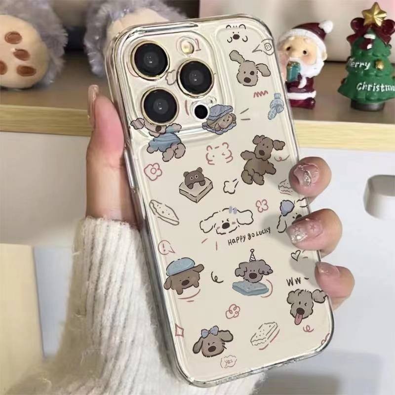 Cartoon Breakfast Bread Dog Case For Tecno Camon 30 4G CL6 / 30 5G ...