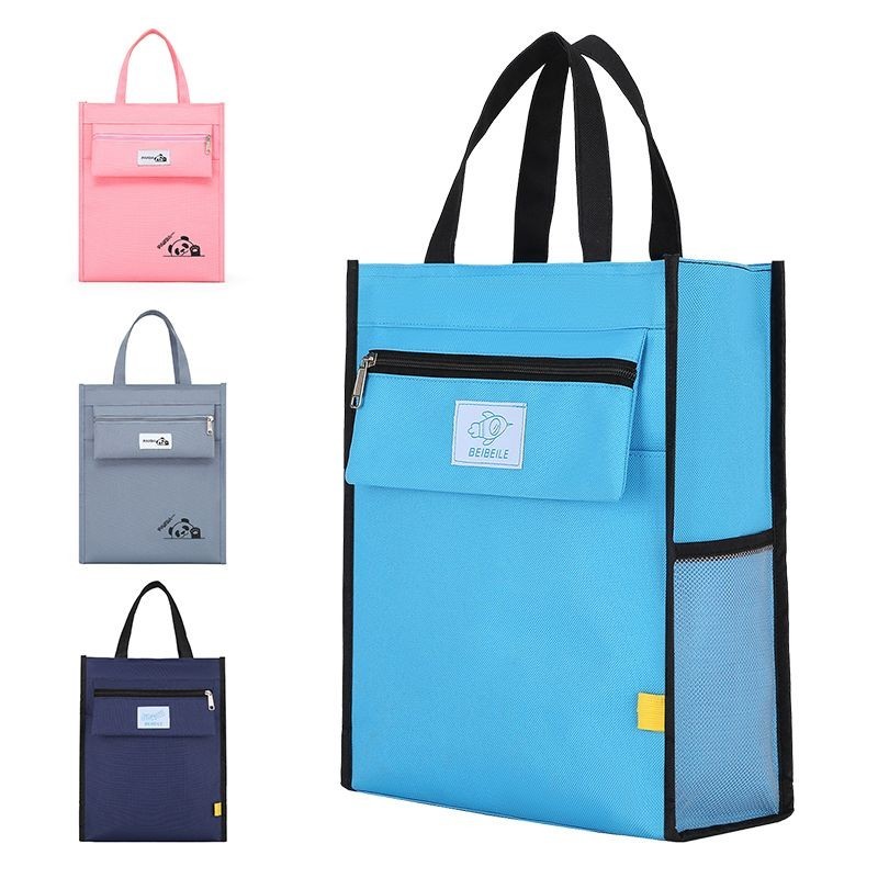 Junior High School File Bag Large-Capacity Student Tutorial Durable ...