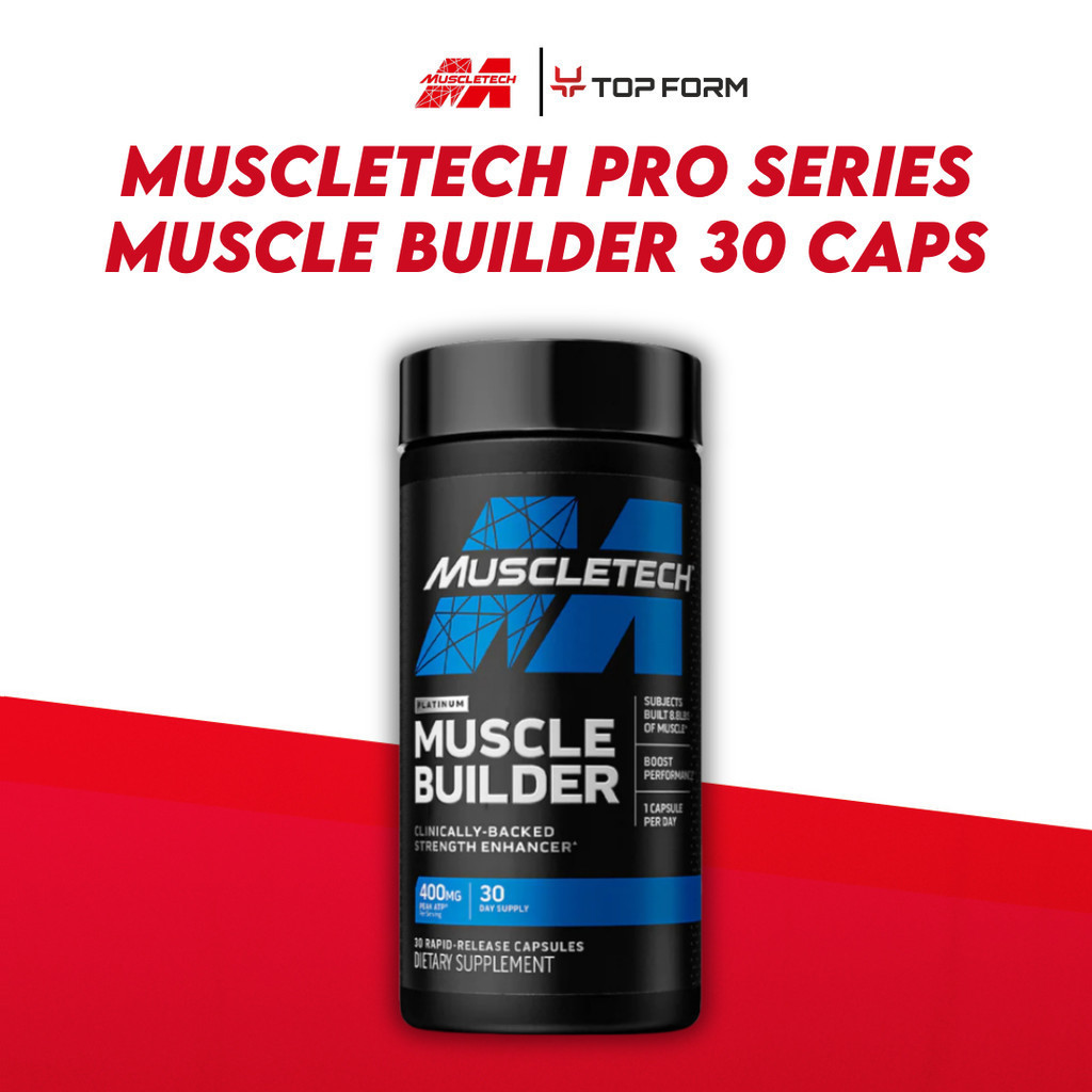 Muscletech Pro Series Muscle Builder 30 caps Shopee Philippines
