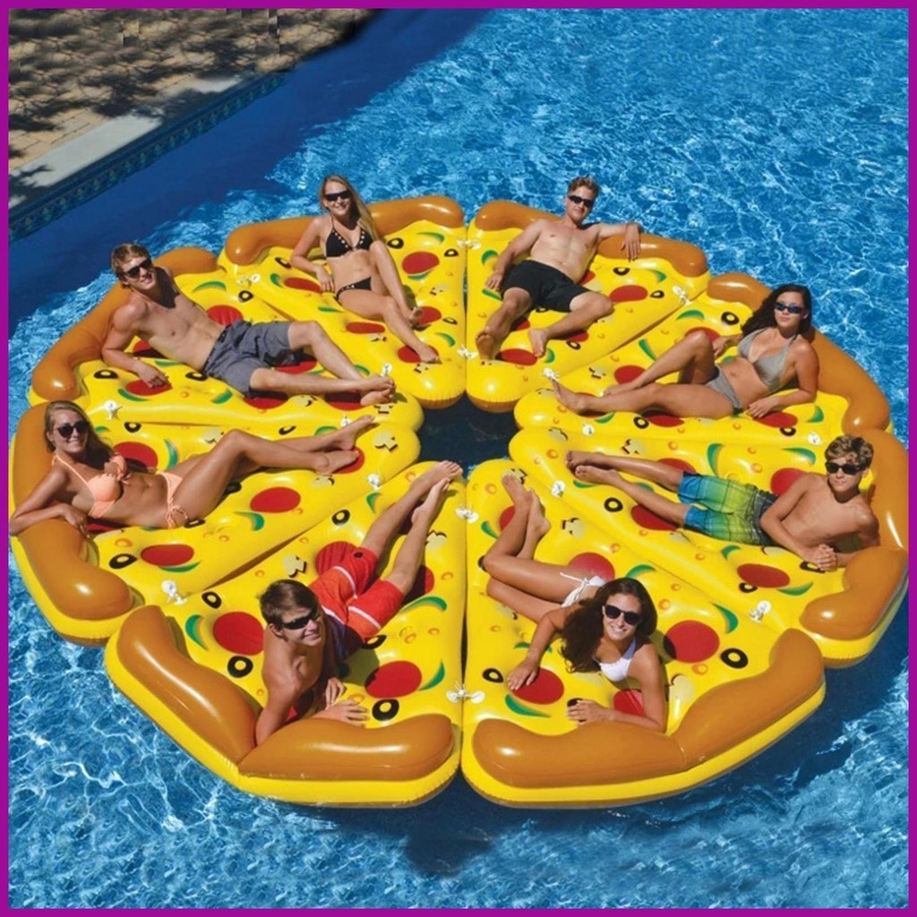 Pizza Floats for Pool Inflatable Large Pizza Shape Pool Floats for ...