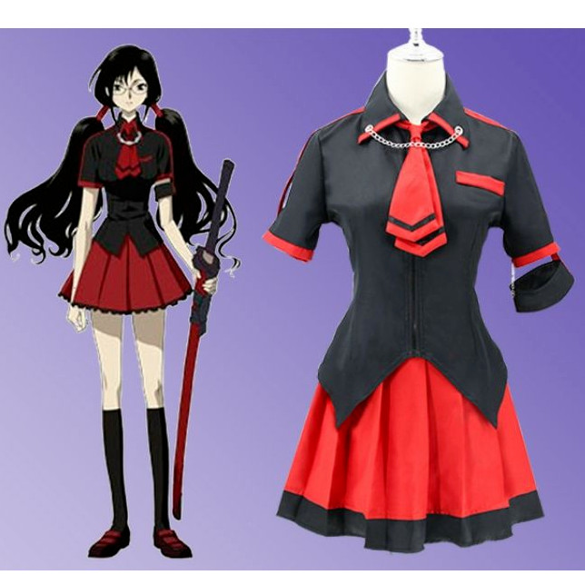 Changing Night cos Suit bloodc Same Style cosplay Full Set College ...
