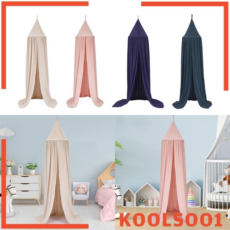 Koolsoo1 Kids Bed Canopy Round for Kids Baby Crib Hanging Decoration Indoor Outdoor Castle Play Tent for Room Decor Nursery Room Bedding Shopee Philippines