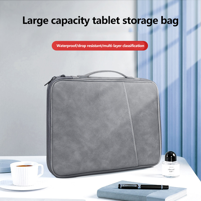 Layers Large Capacity Storage Bag For Lenovo Xiaoxin Pad Pro 12.7 2025