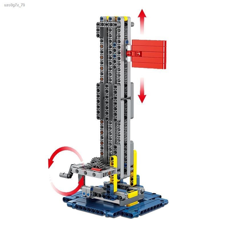 COD/Lego programming building blocks shaking head fan robot assembly ...
