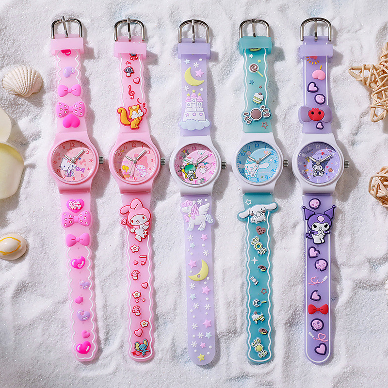 ShiningStars New Cartoon Sanrio Kuromi Cinnamon Dog 3D Strap Silicone ...