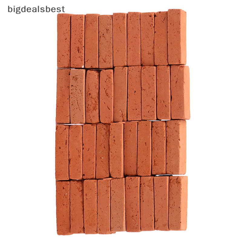 BDB 50PCS 1/16 miniature simulation brick diy sand table diorama