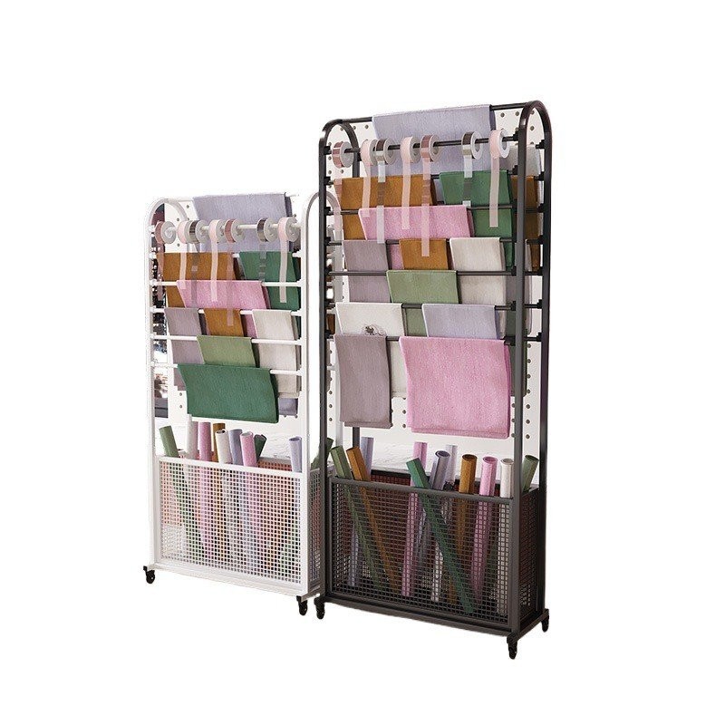 Flower Rack Wrapping Paper Ribbon Flower Shop Display Rack Store