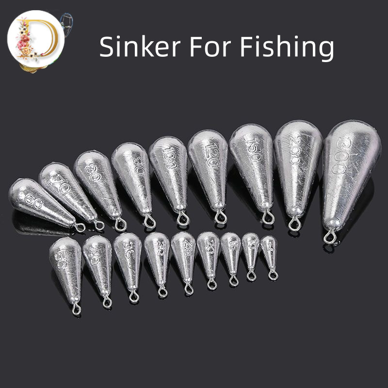Lead Fishing Sinker Fishing Shaped Weights Casting Sinkers Weight ...
