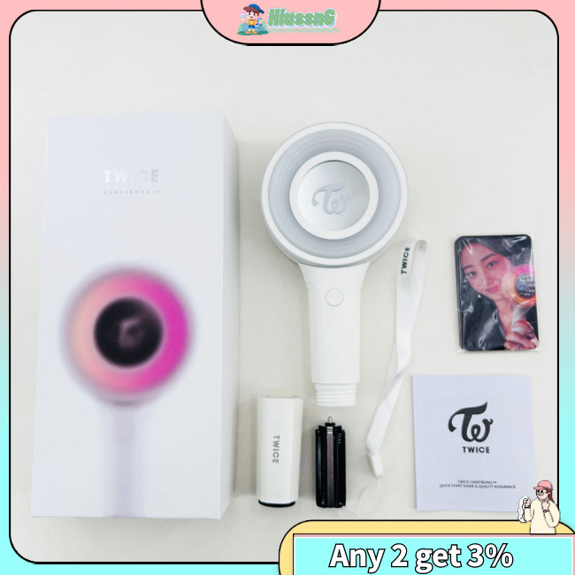 HUS Twice Candybong Infinity Ver.3 Lightstick Battery Powered CANDY ...