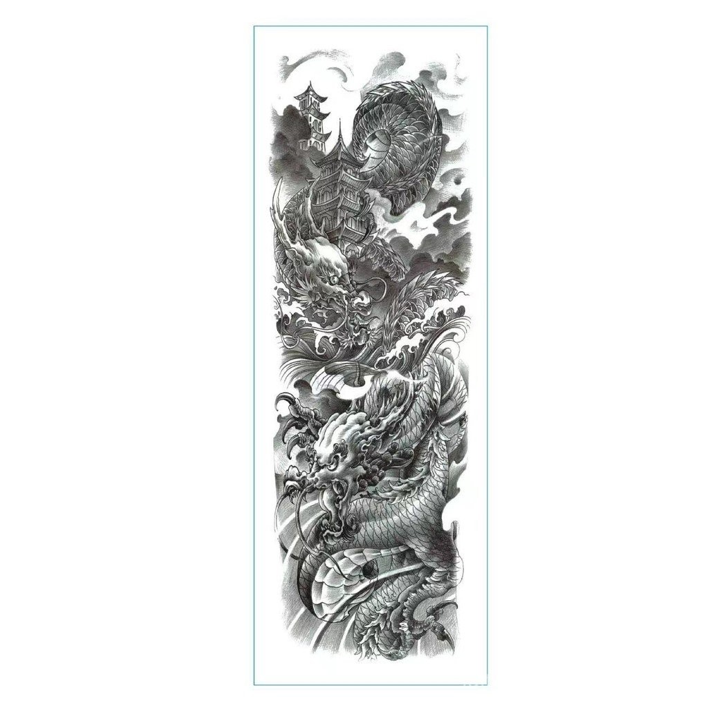 Stickers Semi-Permanent Waterproof One Protection Tattoo Sticker Paper ...