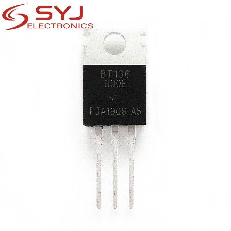 PP+10pcslot BT136-600E BT136 BT136-600 600V 4A Triacs RAIL TRIAC TO-2 ...