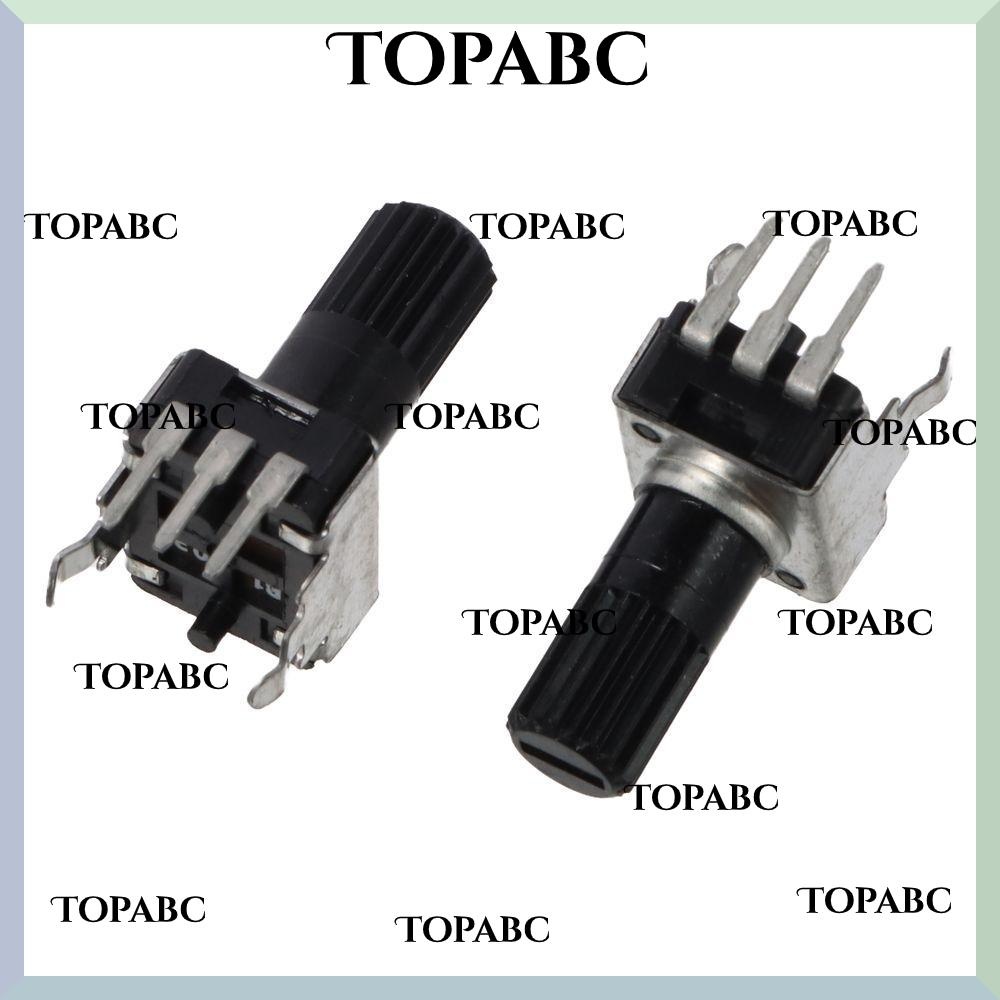 TOP Potentiometer, Single Turn Rotary, Carbon Film 10K Ohm Variable ...