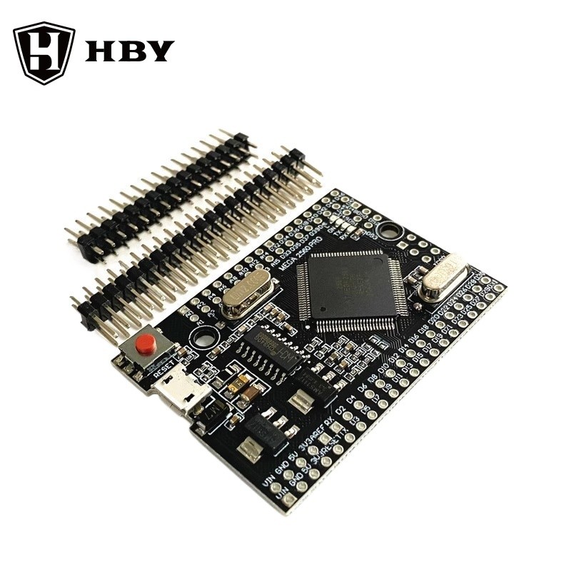 Mega2560 Mega 2560 PRO MINI 5V (Embed) CH340G ATmega2560-16AU with male ...