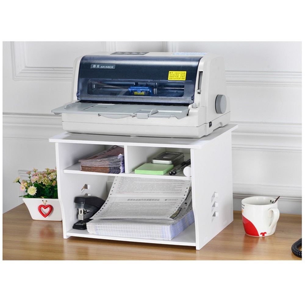 V002 Printer rack desktop office storage rack copier storage office ...