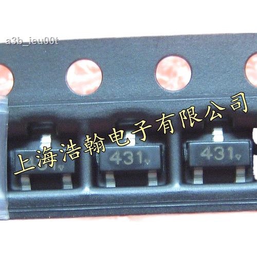 SMD triode TL431 imprint 431 SOT23 Changdian brand new genuine 100