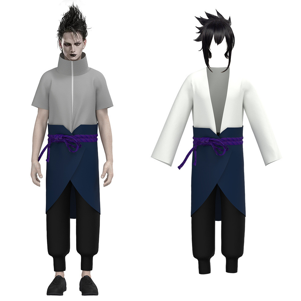 2024 Naruto cos clothing Two-Dimensional Anime Shippuden Uchiha Sasuke ...