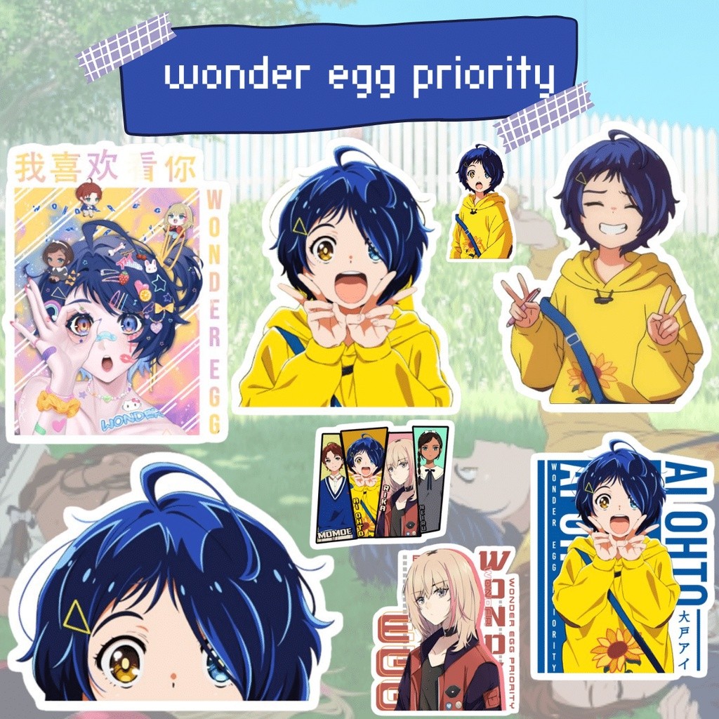 Anime Stickers / Wonder Egg Priority Anime Sticker Collection ...