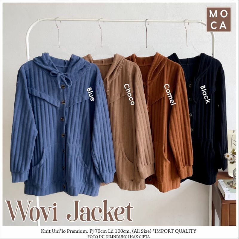 Wovi JACKET BY MOCA Uniqlo KNIT Comfortable Jacket Shopee Philippines