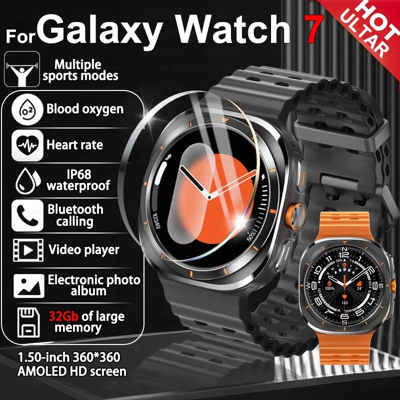 For Samsung Galaxy Watch 7 Ultra Smart Watch Men HighEnd Business 4GB