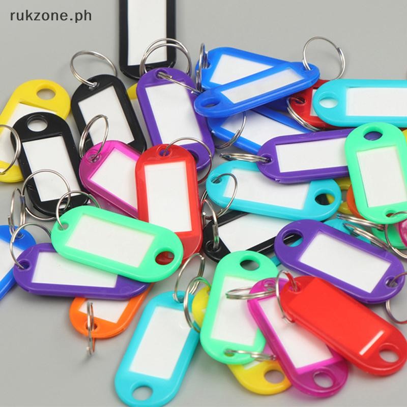 UKE 30PCS Useful Key Tags Oil-resistant Compact Key Labels Versatile ...