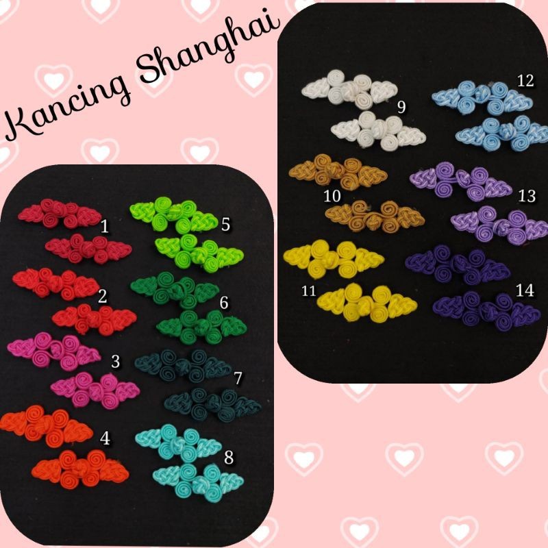 1 PIECE - SHANGHAI PEACOCK BUTTONS / CHEONGSAM BUTTONS WITH MOTIF BRAND ...