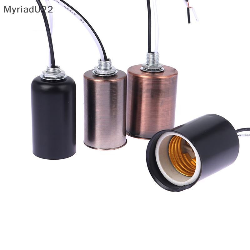 MYR E27 E14 Ceramic Screw Light Base Light Socket LED Filament Lamp ...