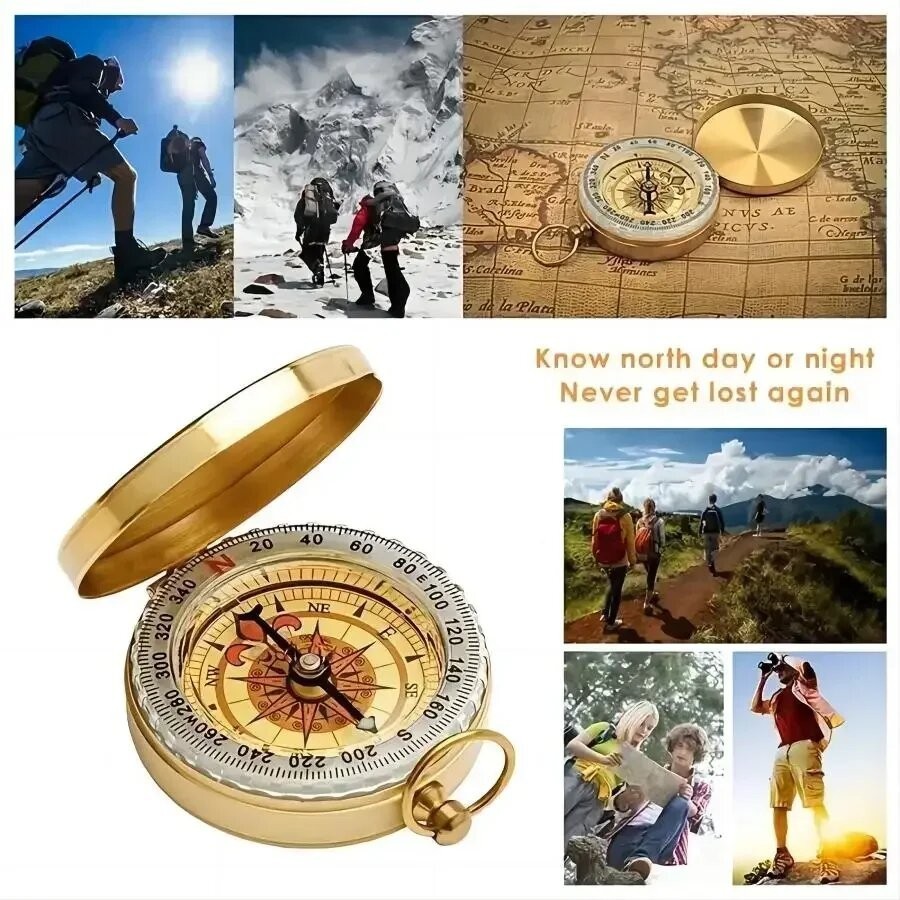 Mini Compasses Professional Compasses Pocket Waterproof Compasses ...