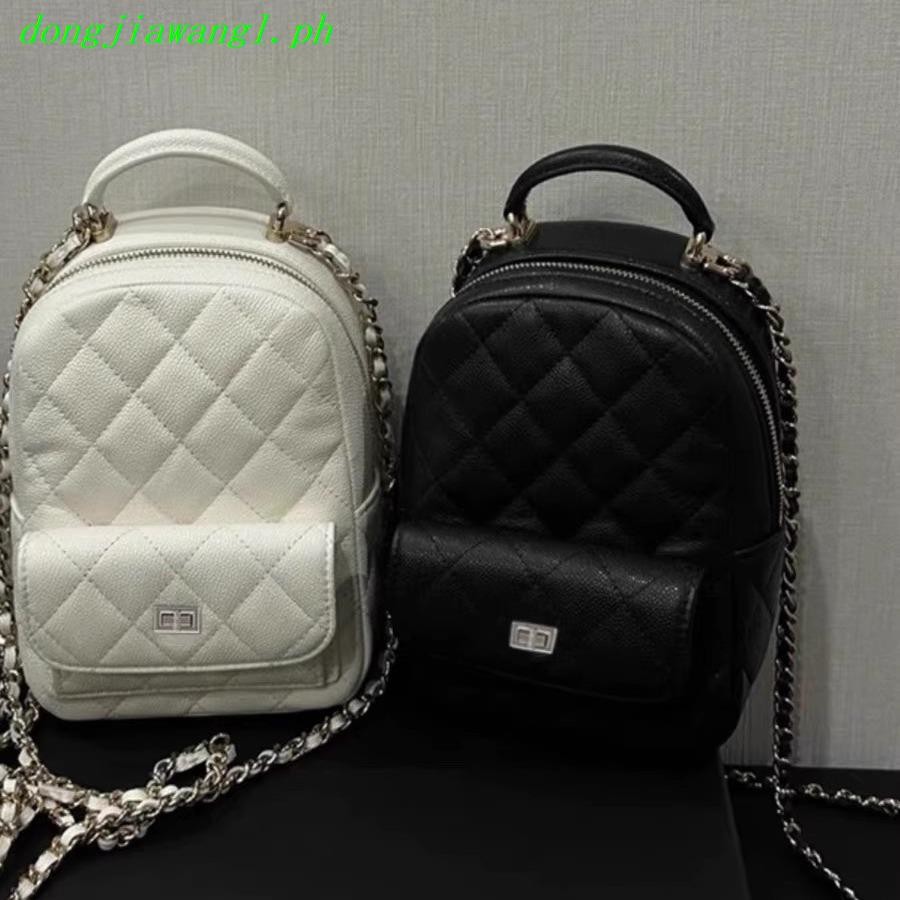 Influencer Same Style MUYI Diamond Chain Backpack Simple Japanese ...