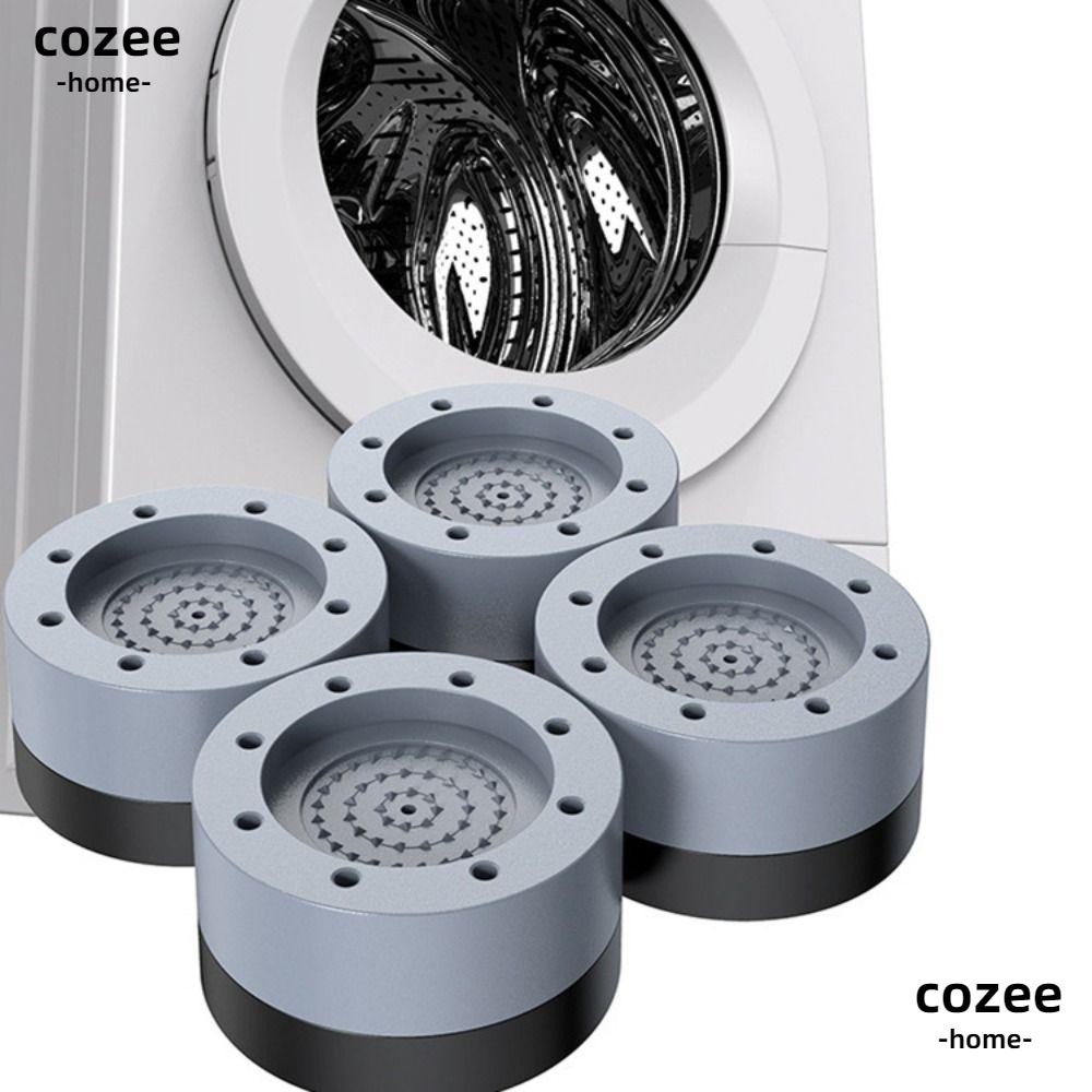 COZEE Furniture Risers, Heavy Duty Adjustable Bed Risers, Plastic Round ...